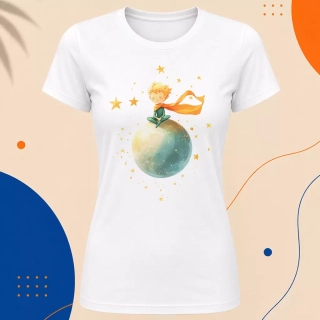 Dámské tričko - Na vrcholu světa - Malý princ - Le petit prince